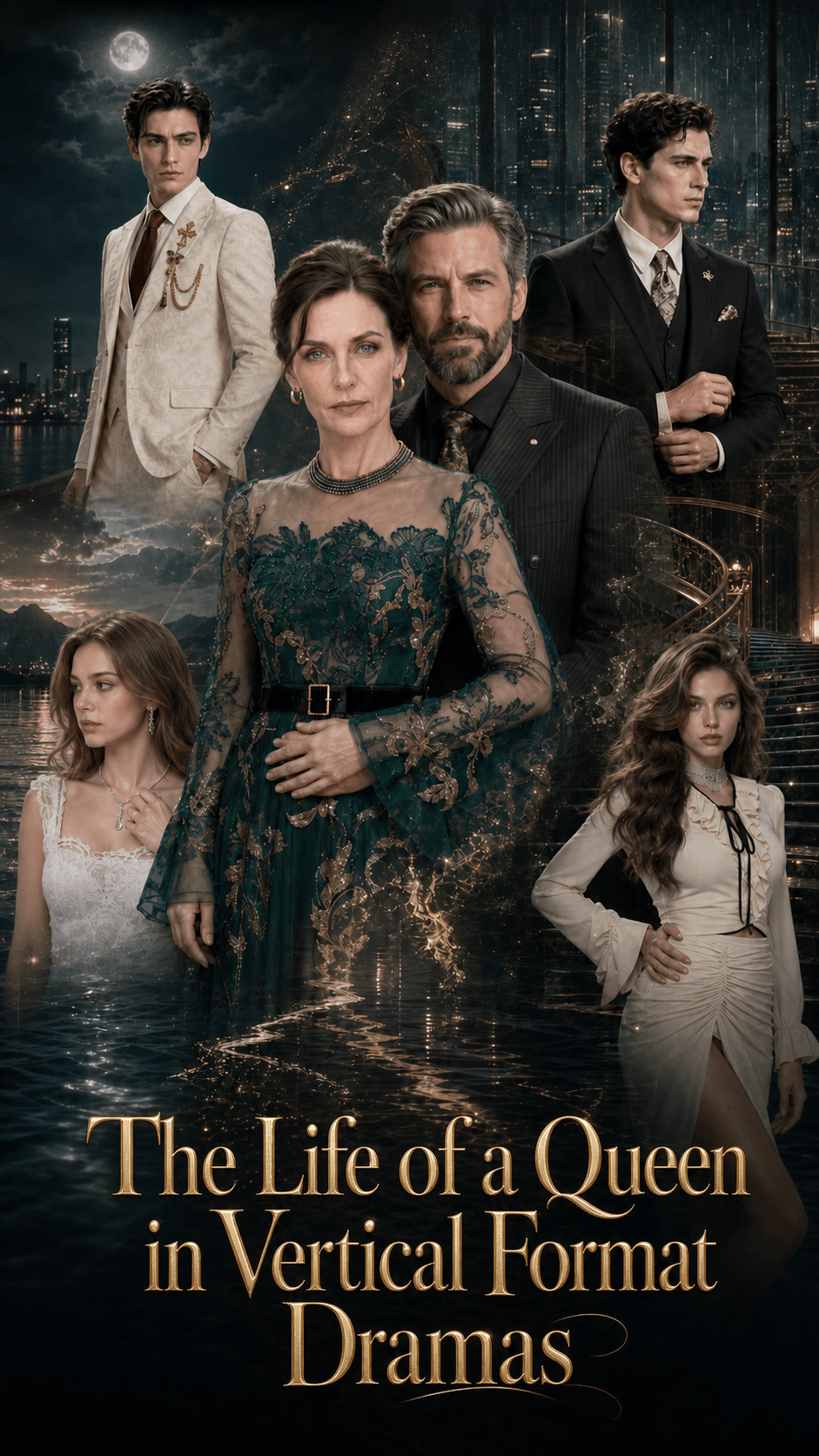 Póster de Becoming a Queen in Vertical Screen Dramas